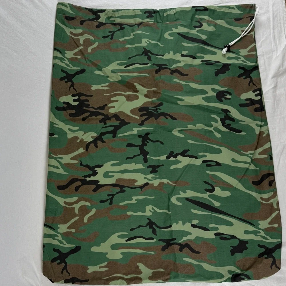 Camouflage Drawstring Laundry Bag - Great for Camp or College!